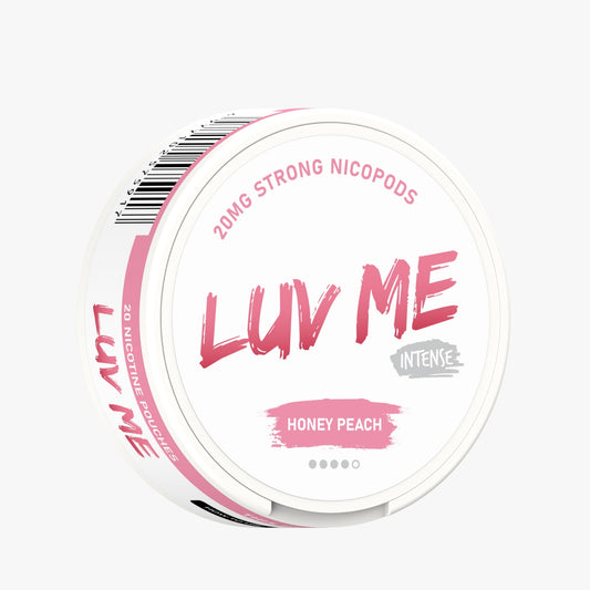 Luv Me Intense Nicotine Pouches 20MG | Honey Peach