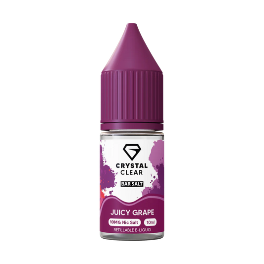 Juicy Grape - Crystal Clear Nic Salts 10ml