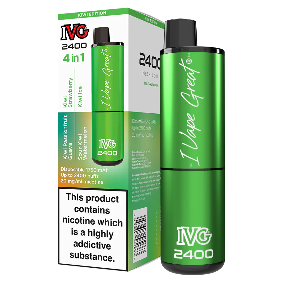 IVG 2400 Kiwi Edition | 4 IN 1 | Only £9.99!