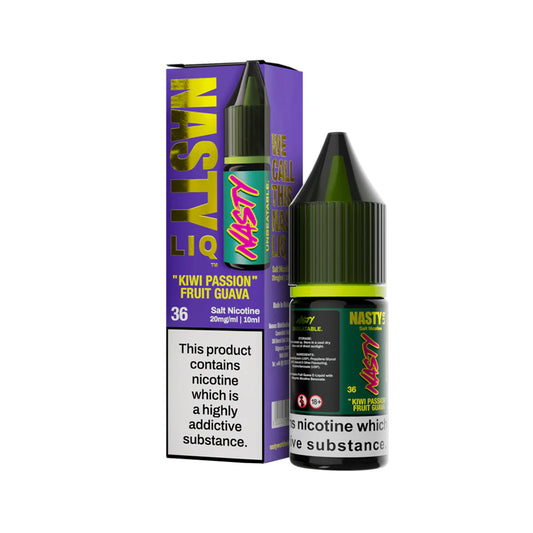 Kiwi Passionfruit Guava - Nasty Liq Nic Salts 10ml