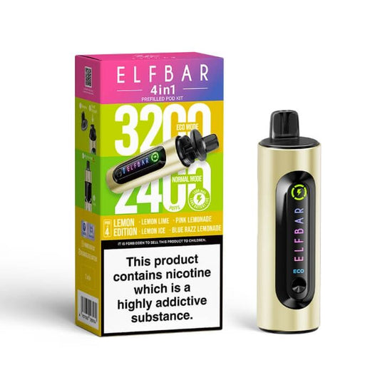 Lemon Edition | Elfbar 4 IN 1 | Only £10!