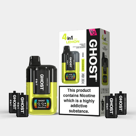 Lemon Edition | Ghost 4 In 1 VBS66 | Vapes Bars