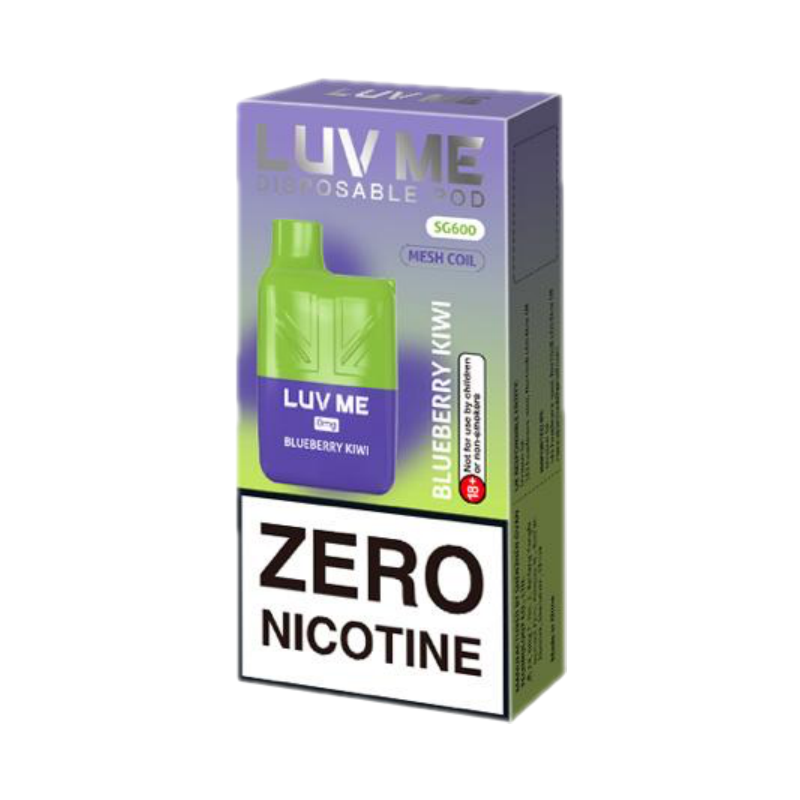 0% Nicotine Luv Me Vape SG600 | Buy 2 Get 1 Free | Mix 'N' Match