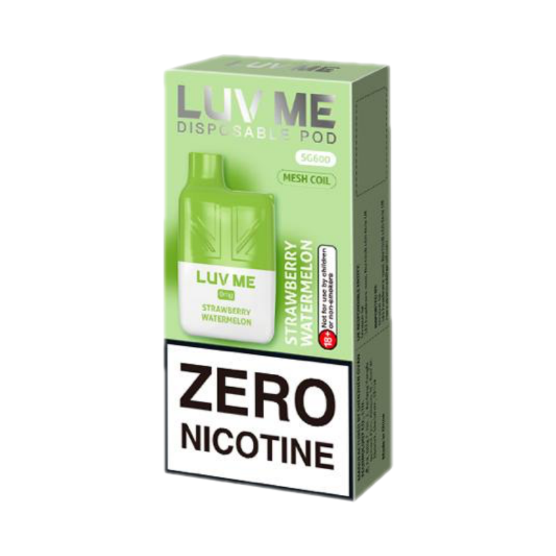 0% Nicotine Luv Me Vape SG600 | Buy 2 Get 1 Free | Mix 'N' Match