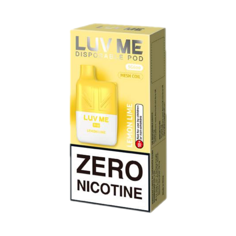 0% Nicotine Luv Me Vape SG600 | Buy 2 Get 1 Free | Mix 'N' Match