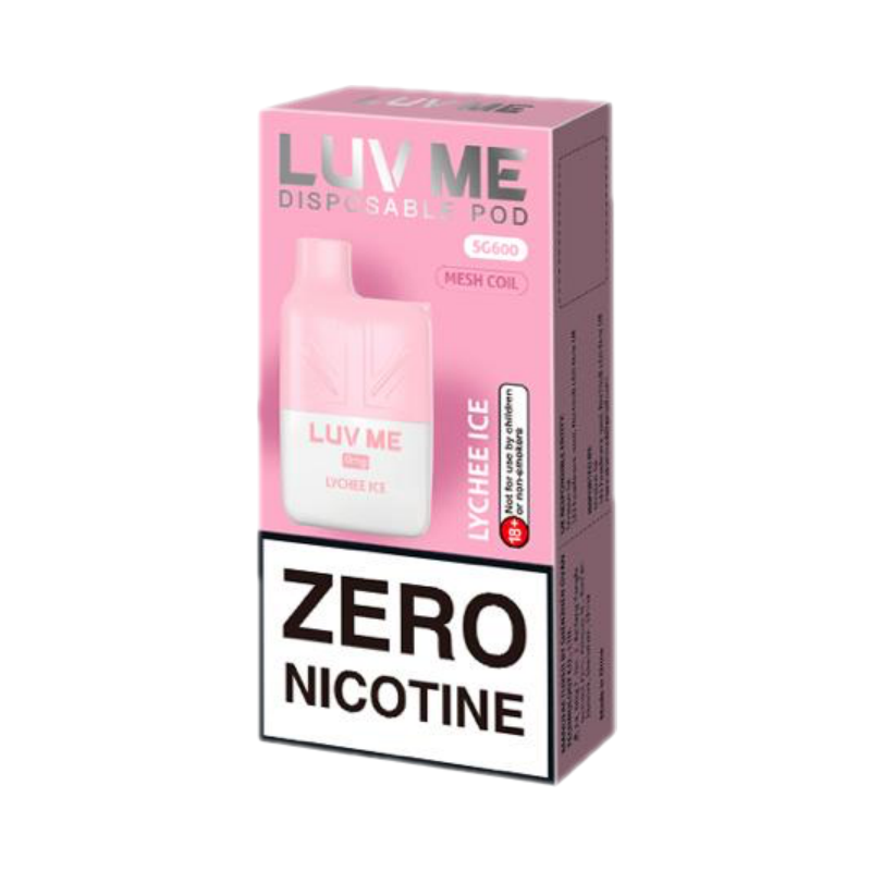 0% Nicotine Luv Me Vape SG600 | Buy 2 Get 1 Free | Mix 'N' Match