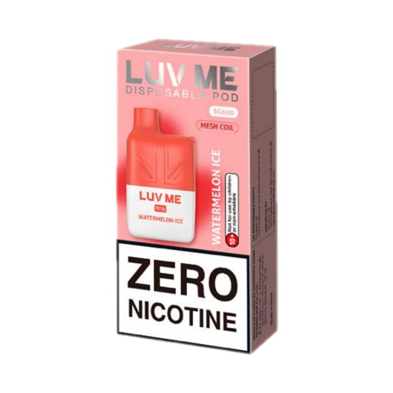 0% Nicotine Luv Me Vape SG600 | Buy 2 Get 1 Free | Mix 'N' Match