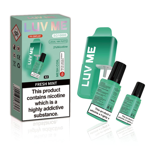 Luv Me SG10000 | 2 In 1 | Fresh Mint/Fresh Mint