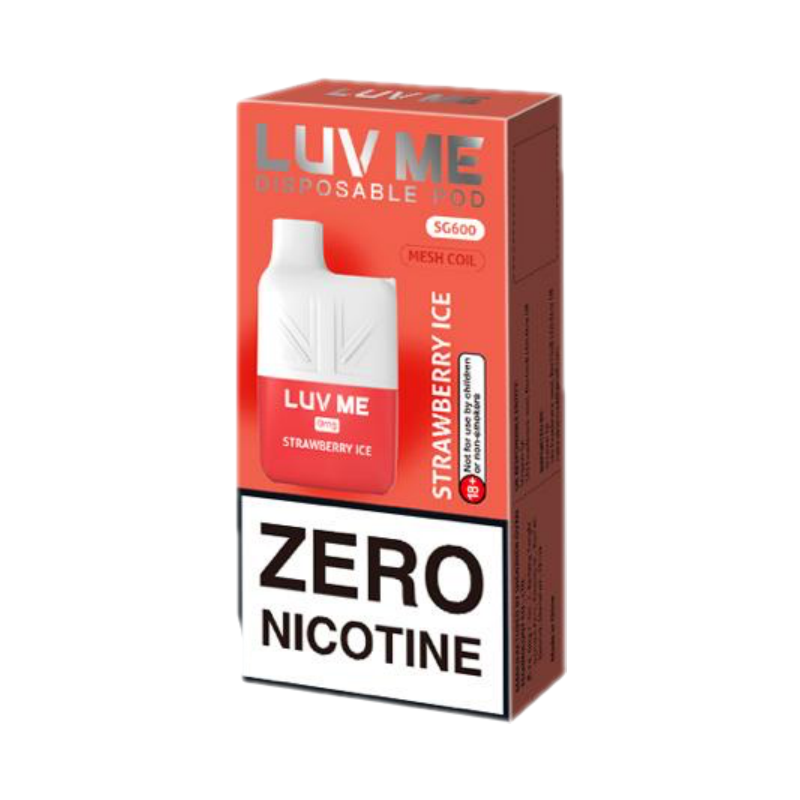 0% Nicotine Luv Me Vape SG600 | Buy 2 Get 1 Free | Mix 'N' Match