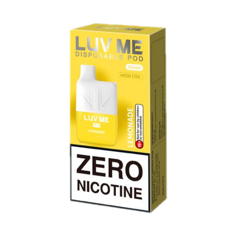 0% Nicotine Luv Me Vape SG600 | Buy 2 Get 1 Free | Mix 'N' Match