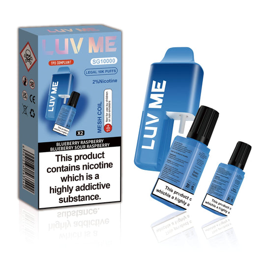 Luv Me SG10000 | 2 In 1 | Blueberry Raspberry/Blue Sour Raspberry