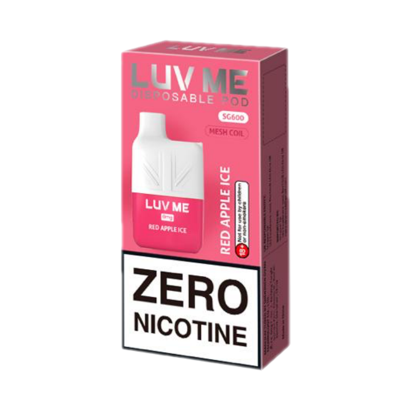 0% Nicotine Luv Me Vape SG600 | Buy 2 Get 1 Free | Mix 'N' Match