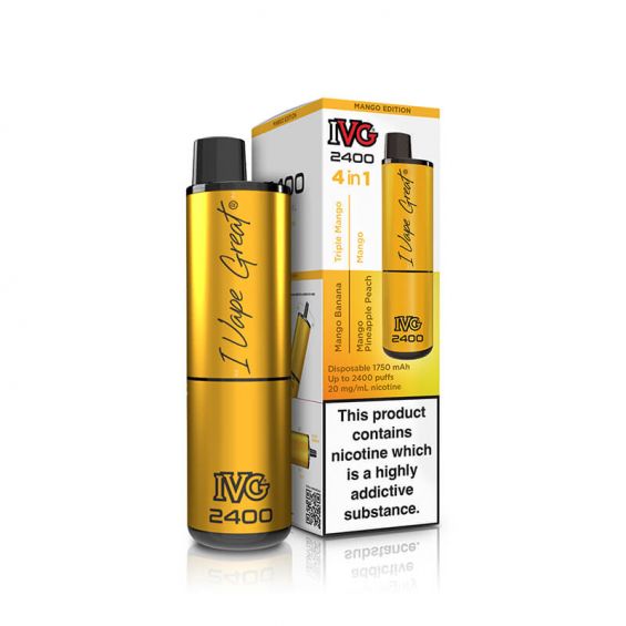 IVG 2400 Mango Edition | 4 IN 1 | Only £9.99!