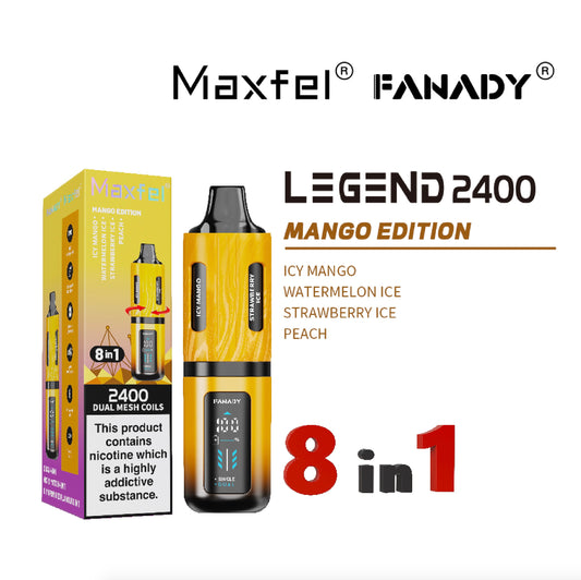 Maxfel Fanady Legend 2400 | Mango Edition | 8 In 1