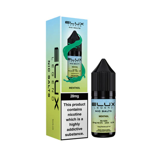 Menthol - Elux Legend Nic Salts 10ml