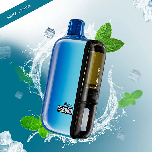 Mineral Water | SKE Sikary S6000 Prefilled Vape Kit Rechargeable