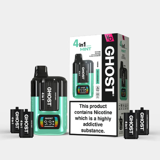 Mint Edition | Ghost 4 In 1 VBS66 | Vapes Bars