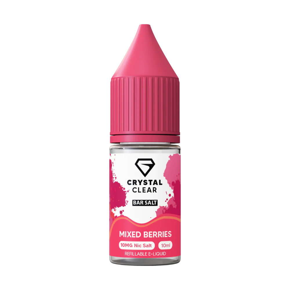 Mixed Berries - Crystal Clear Nic Salts 10ml