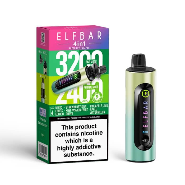 Mixed Fruits Edition | Elfbar 4 IN 1 | Only £10!