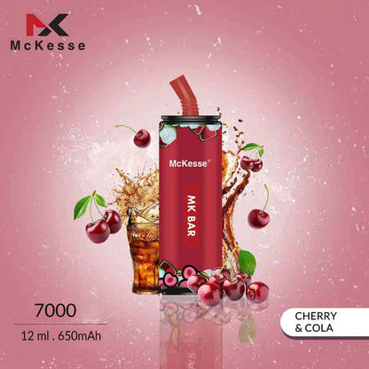 MK Bar 7000 Puffs Rechargeable Disposable Vape