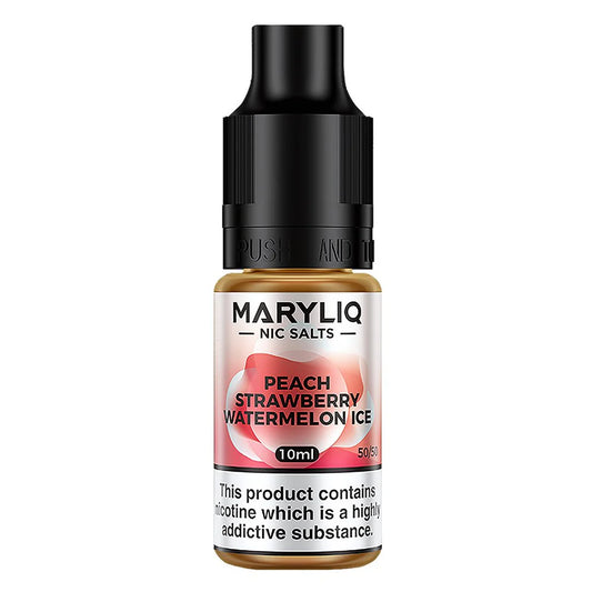 Peach Strawberry Watermelon Ice - Maryliq Lost Mary Nic Salts 10ml