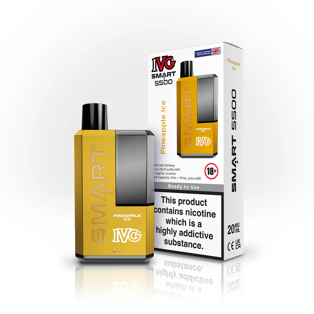 Pineapple Ice | IVG Smart 5500 Disposable Vape