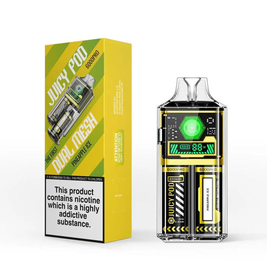 Pineapple Ice | Juicy Pod Good Pro 6000 Disposable Vape Kit