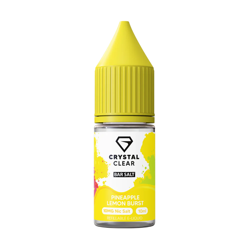 Pineapple Lemon Burst - Crystal Clear Nic Salts 10ml