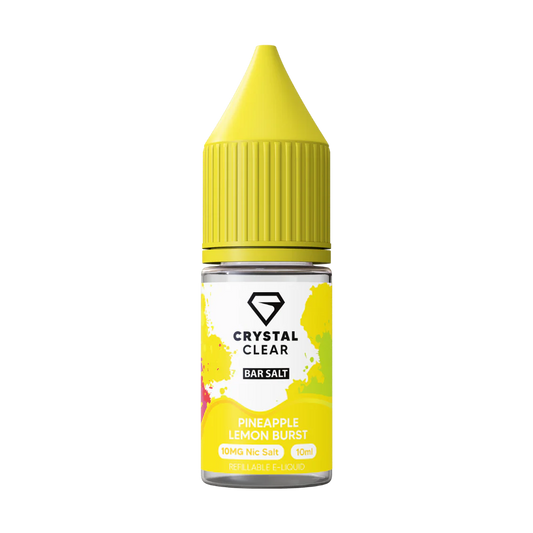 Pineapple Lemon Burst - Crystal Clear Nic Salts 10ml