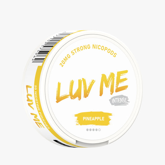 Luv Me Intense Nicotine Pouch 20MG | Pineapple