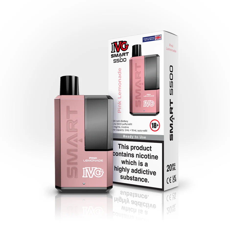 Pink Lemonade | IVG Smart 5500 Disposable Vape