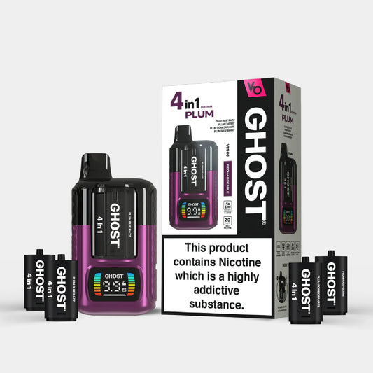 Plum Edition | Ghost 4 In 1 VBS66 | Vapes Bars