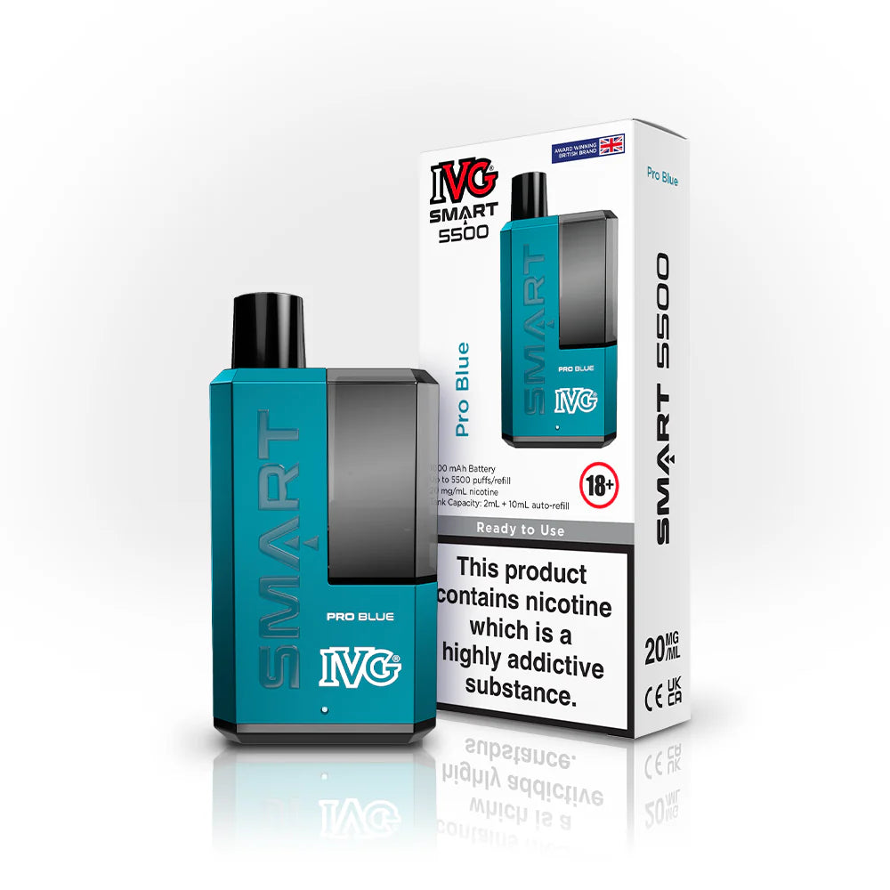 Pro Blue | IVG Smart 5500 Disposable Vape