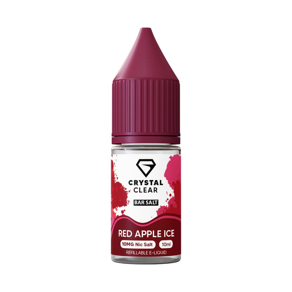 Red Apple Ice - Crystal Clear Nic Salts 10ml