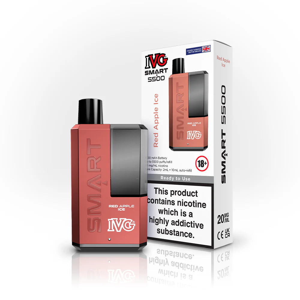 Red Apple Ice | IVG Smart 5500 Disposable Vape