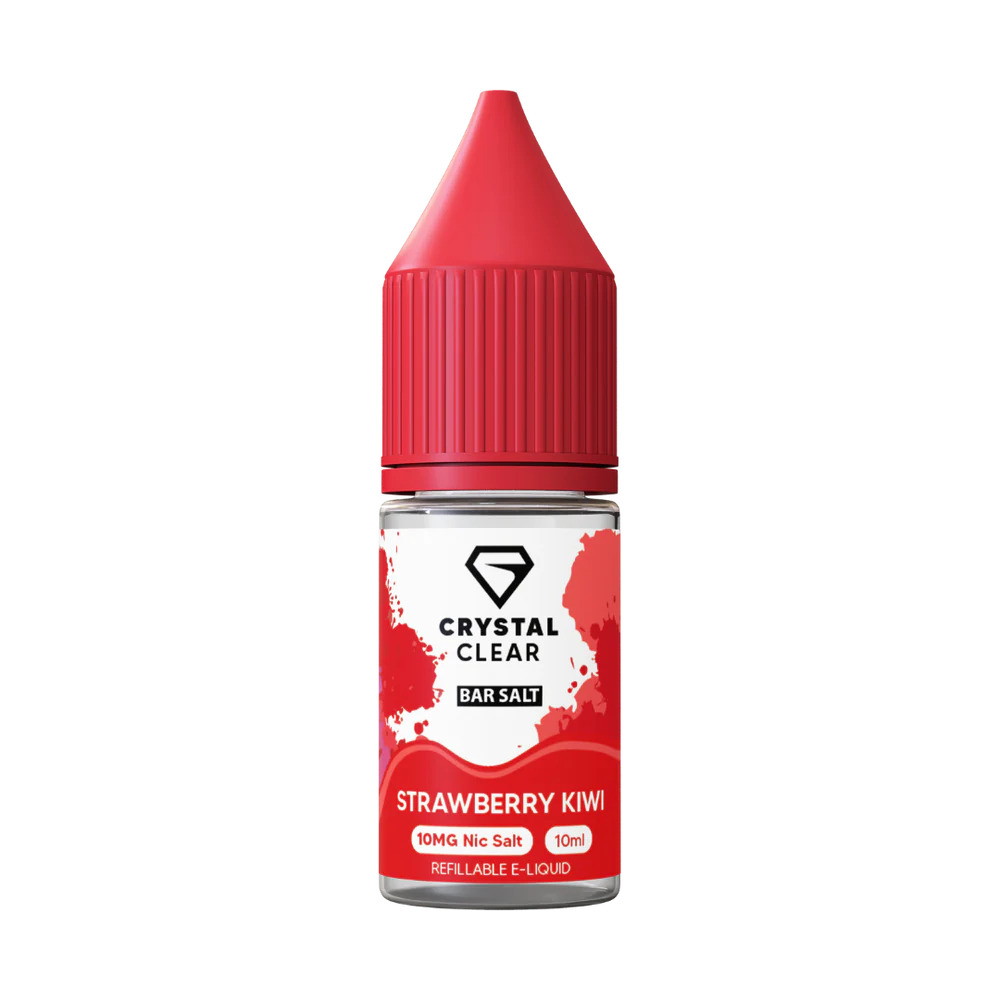 Strawberry Kiwi - Crystal Clear Nic Salts 10ml