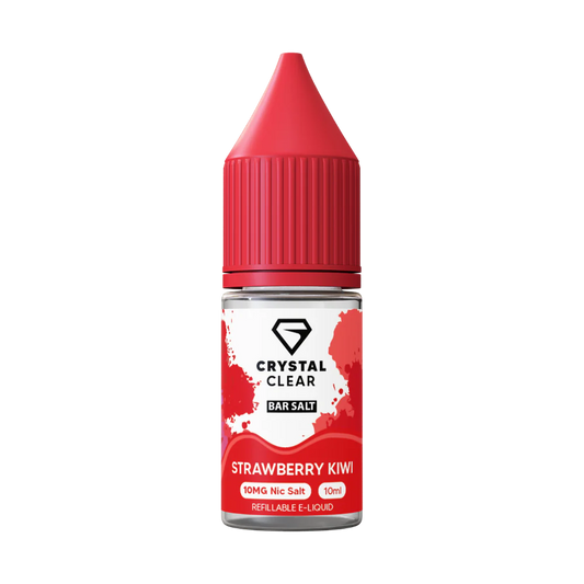 Strawberry Kiwi - Crystal Clear Nic Salts 10ml