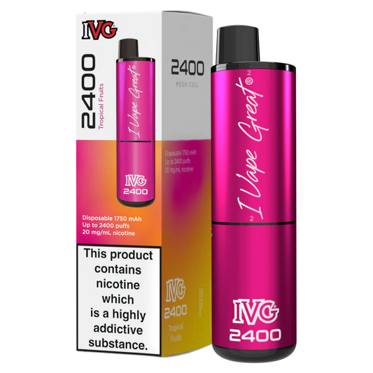 IVG 2400 Disposable Vape | Tropical Fruits | Only £10!