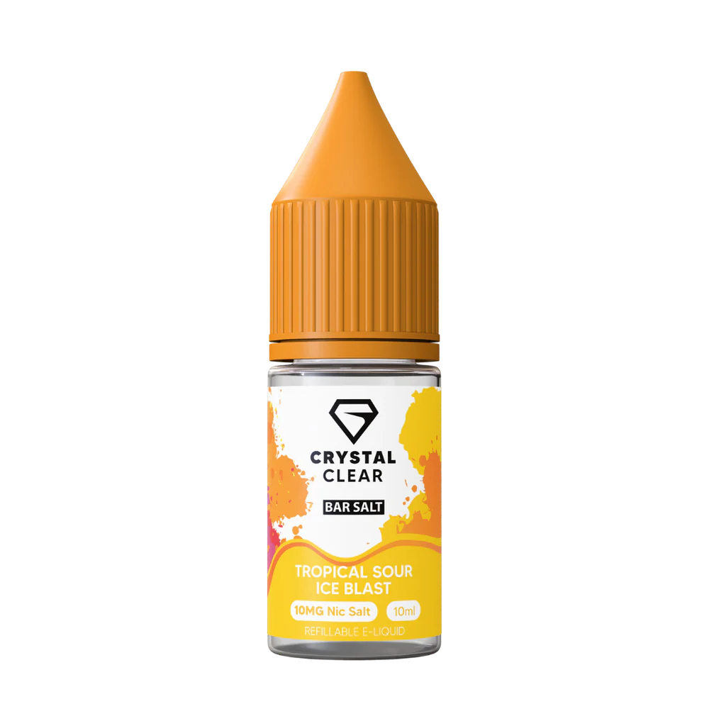 Tropical Sour Ice Blast - Crystal Clear Nic Salts 10ml