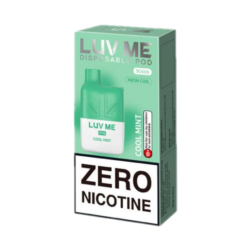 0% Nicotine Luv Me Vape SG600 | Buy 2 Get 1 Free | Mix 'N' Match